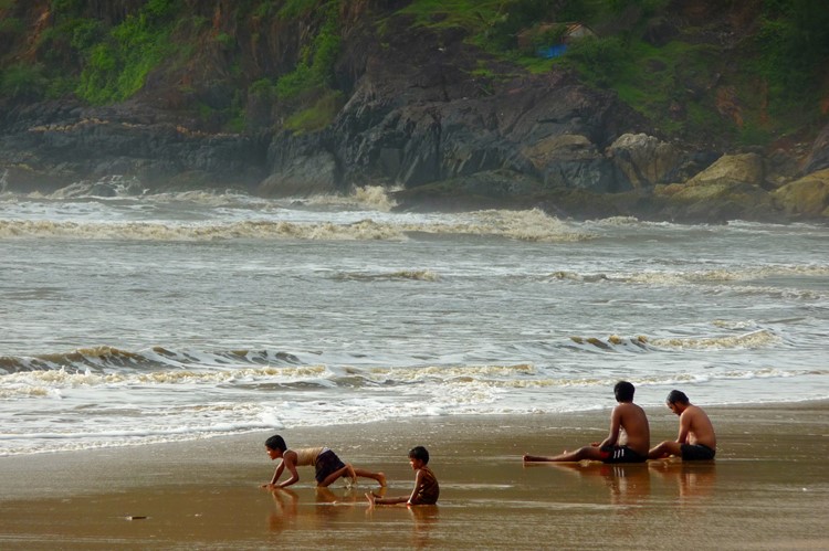 Kudle beach in Gokarna, India